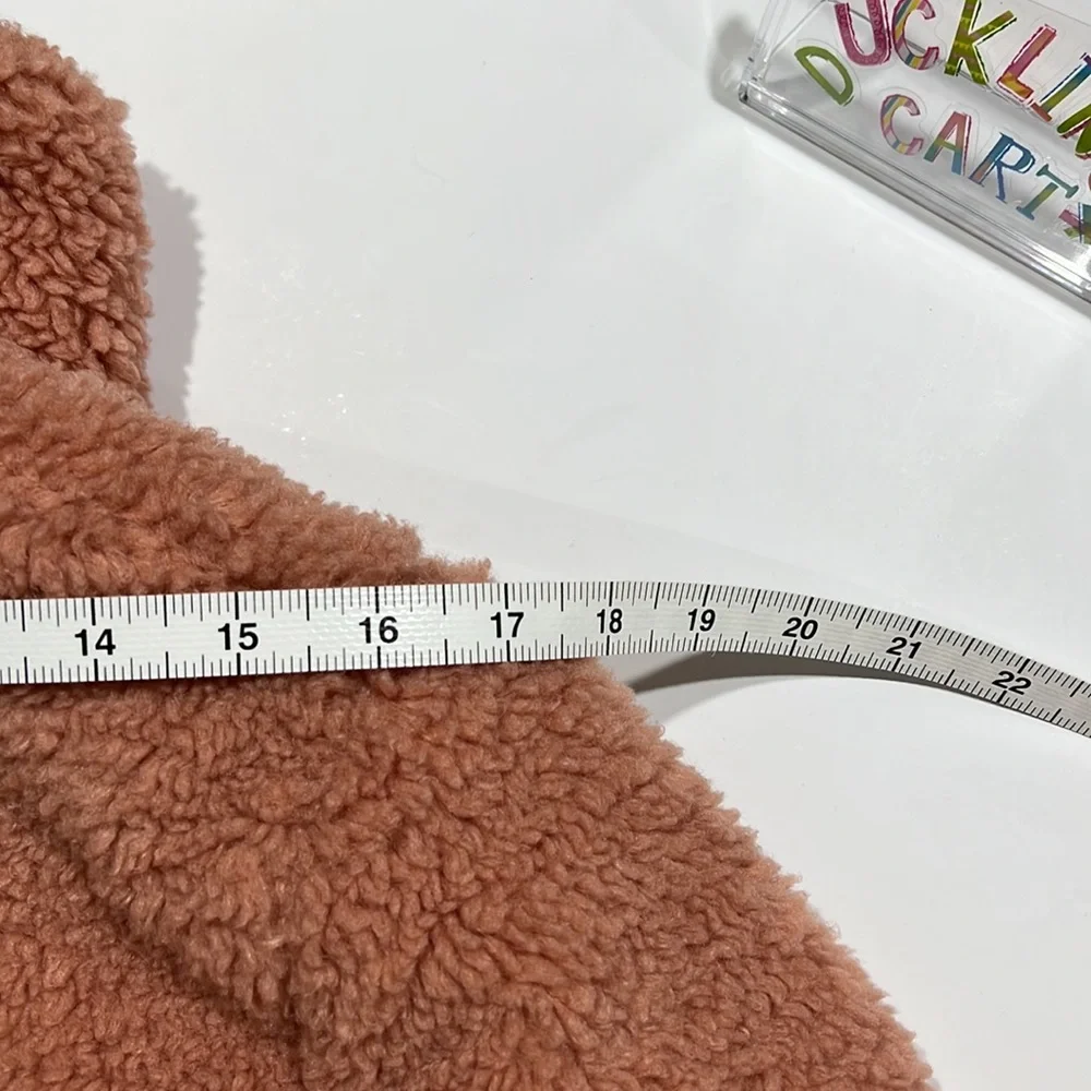 NEW BCBGeneration Color Block Teddy Faux Fur Coat - Picture 15 of 15
